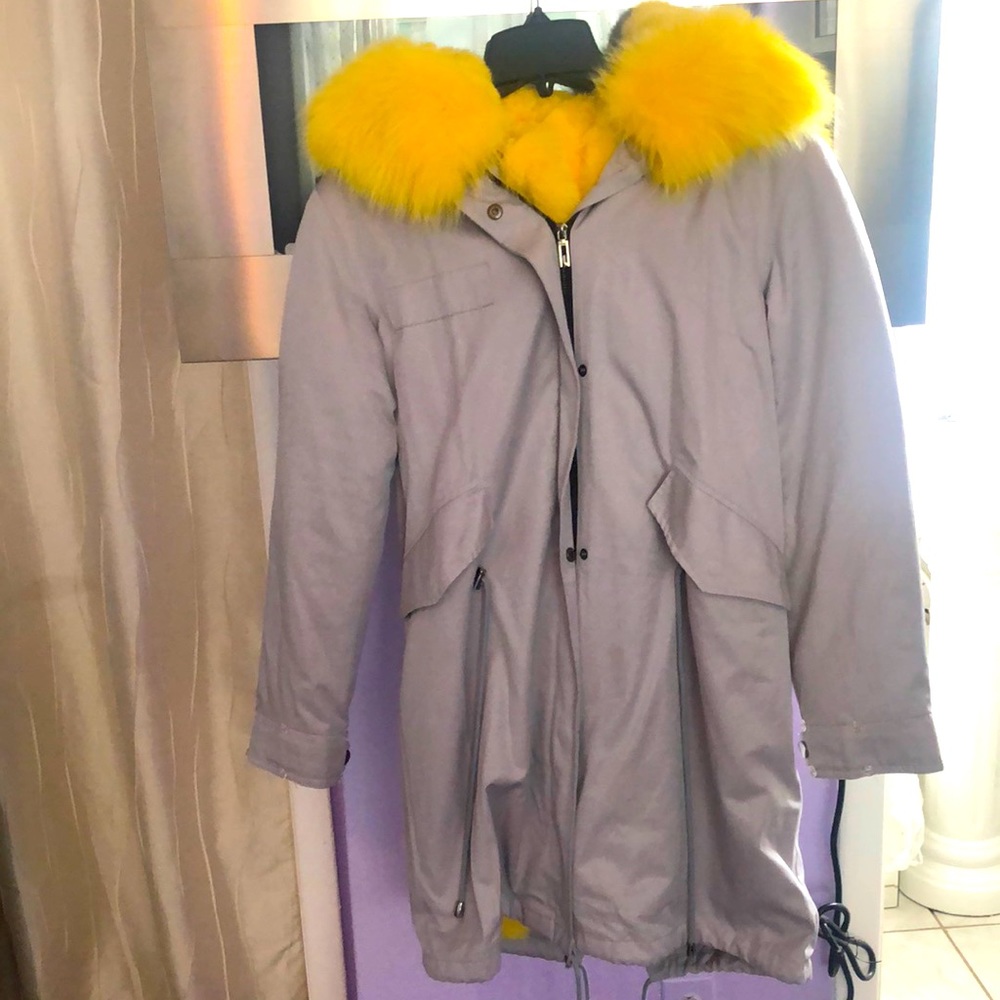 Beautiful fur coat so warm